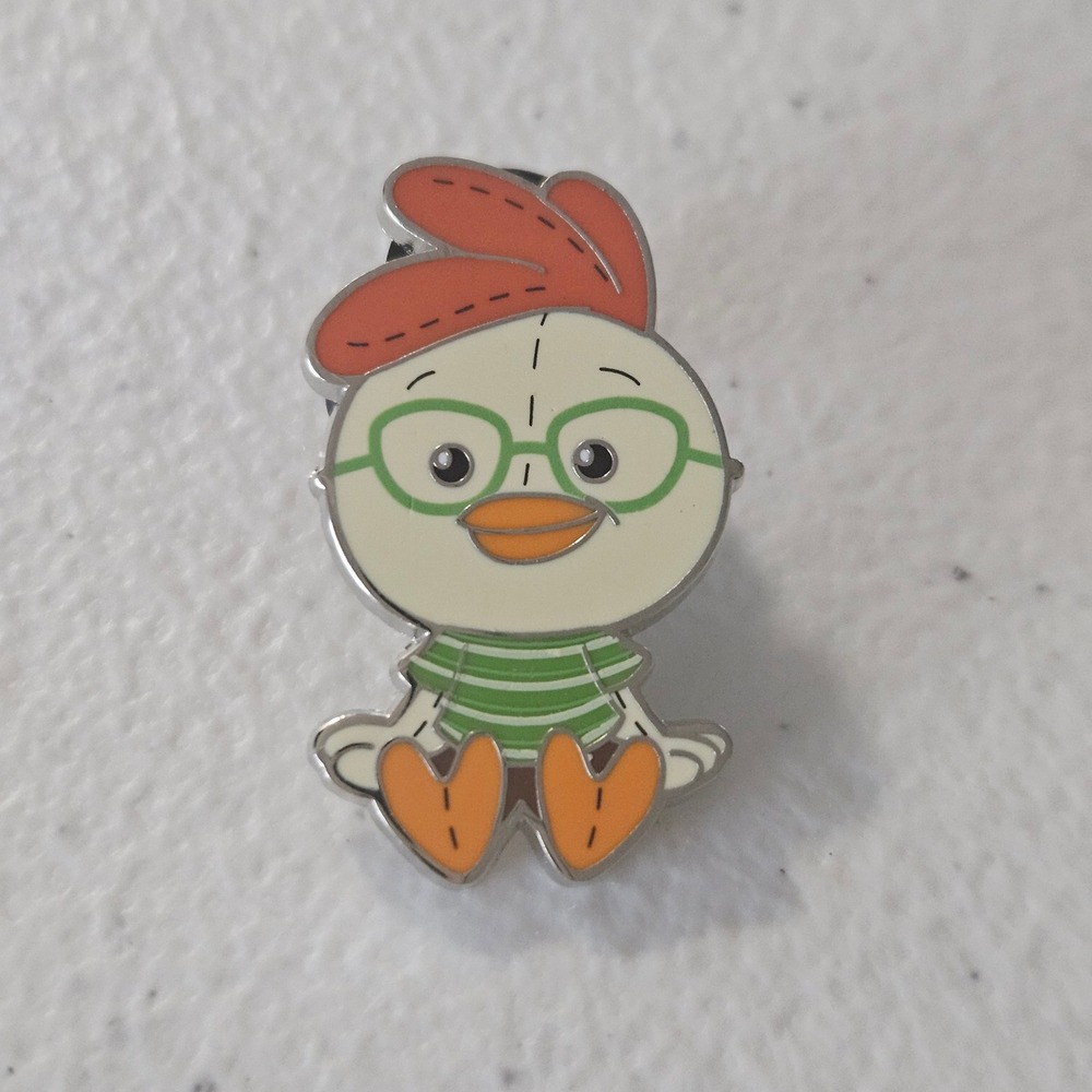 NEW Disney Pixie Plush Mystery Pin Pouch Set - Chicken Little Pin
